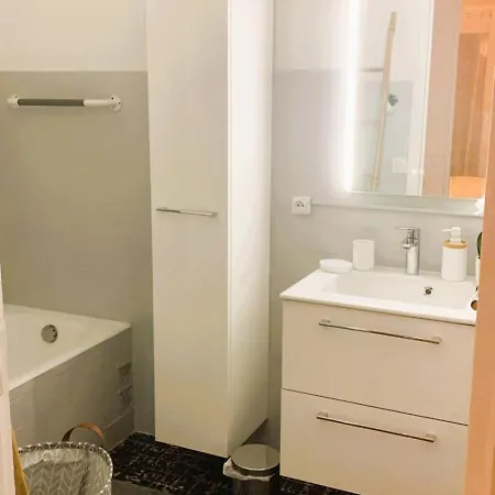 Center Of Spacious 2 Bedroom Flat With Terrace And Air Conditioning Antibes